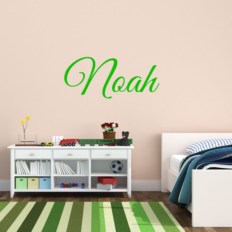 Lettres décoratives personnalisées Woodbine, monogrammes et noms, H 8 po x l 30 po, Vert