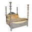 Ferret Solid Wood Four Poster Bed-20723030-20723033