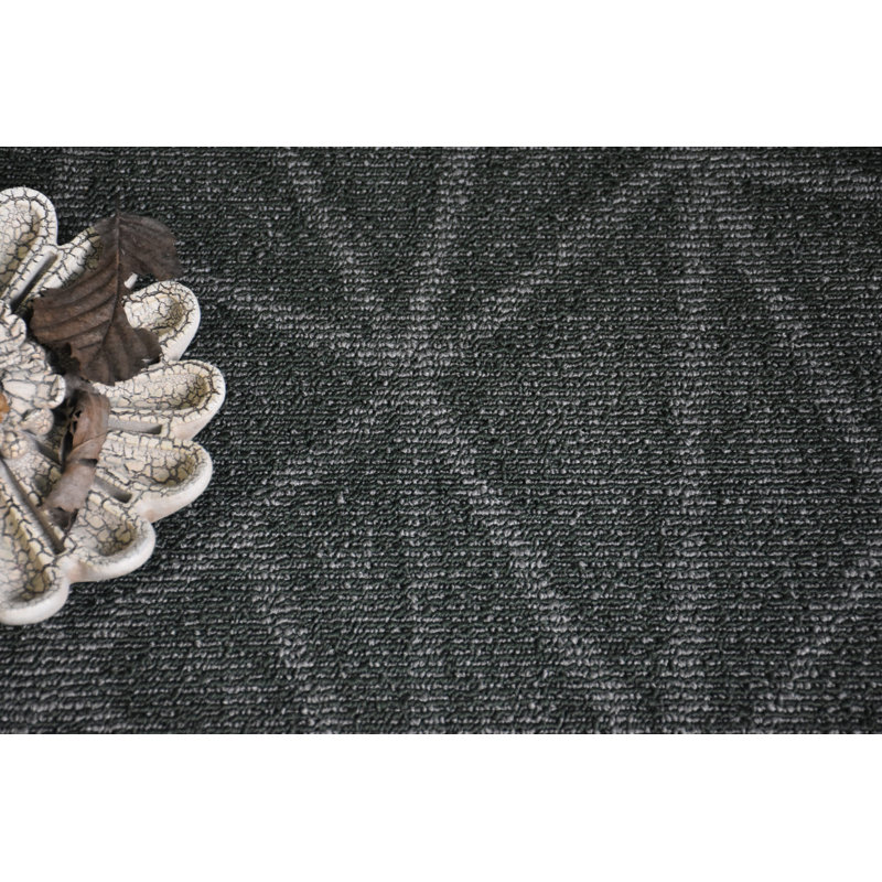 Ensemble de tapis vert Furnish My Place, Rond 1 pi 6 po