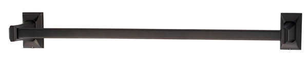 Geometric 1 Wall Mounted Towel Bar, Bronze