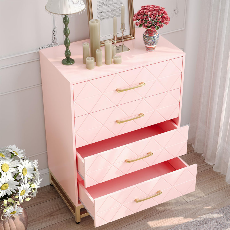 Danniell 23.85'' W Dresser, Pink