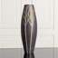 Onyx Winter Handmade Wood Floor Vase