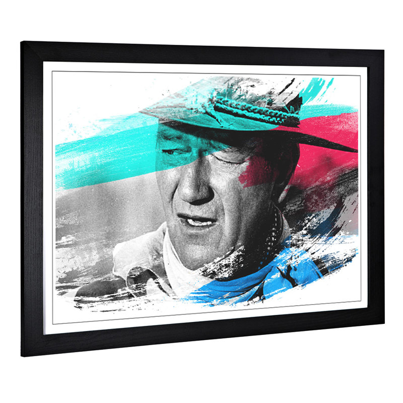 John Wayne Framed Art - Framed Print