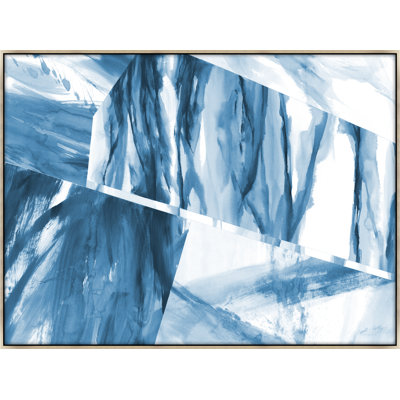 "Series Dist déformé Ice II" par Giselle Kelly - Peinture sur toile