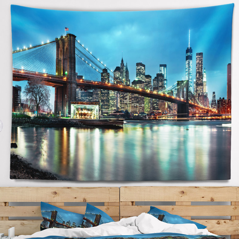 Polyester Tapestry, 78" H x 92" W