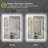 Amirie Rectangular Bathroom Led Mirror Backlit Touch Switch Dimmable 3CCT Anti-fog-72643675