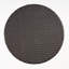 Table de bar d'extérieur ronde en rotin de polyéthylène de 26 po, Multibrown