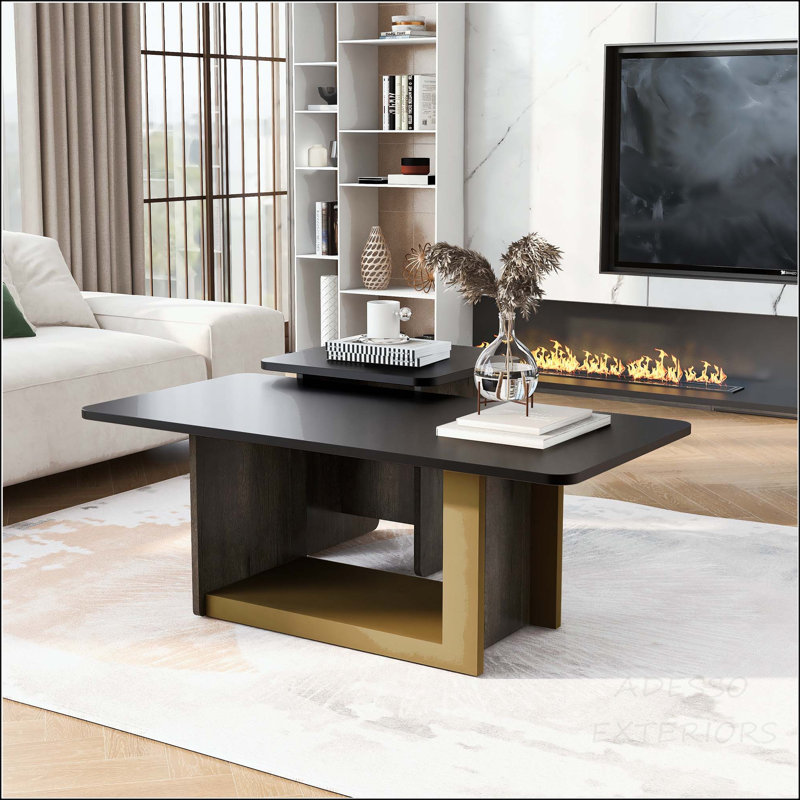 Ensemble de tables basses 2 pièces Modern, Blanc