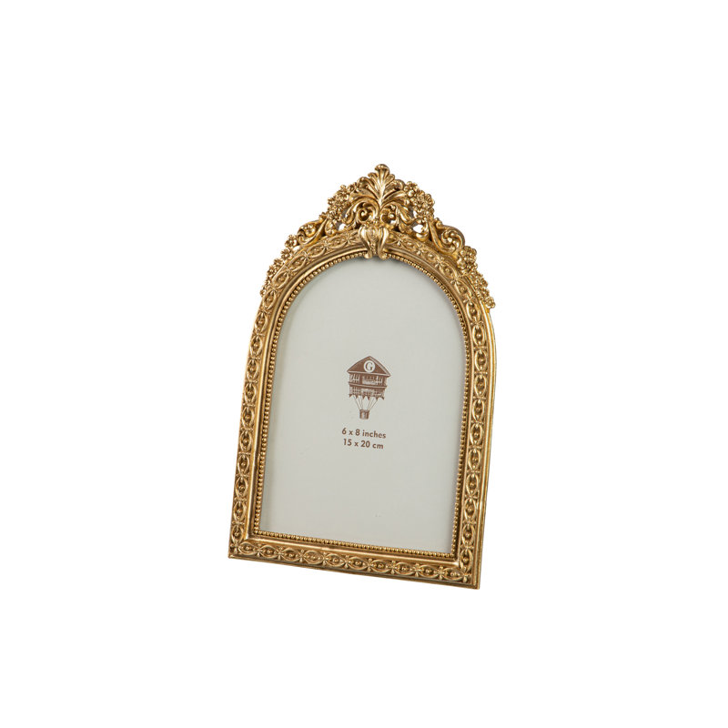 RESIN PHOTOFRAME 15X20 CM, Gold