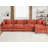 Schmucker L Shaped Modular Sectional Sofa, Oversized Cloud Couch With Ottoman-889629286-889349991