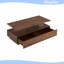 Table basse à grain de bois avec tiroirs, lumières DEL multicolores-1091858181