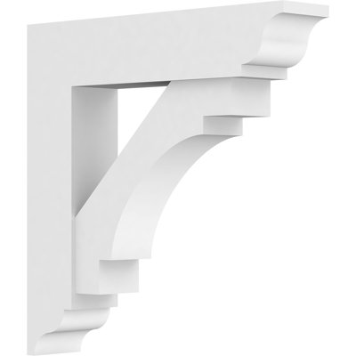 Standard Merced Architectural Grade PVC Bracket with Traditional Ends