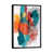 Black Floater Framed