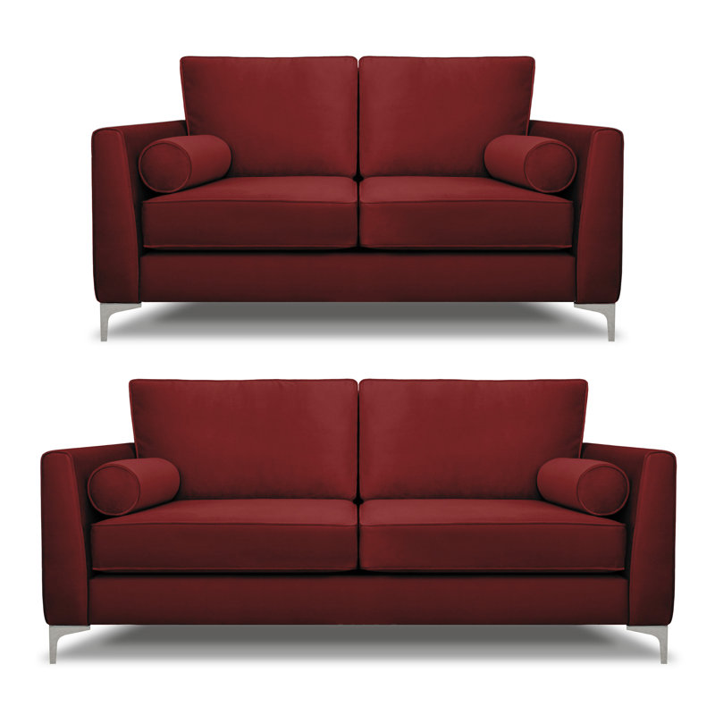 Kyle 2 - Piece Living Room Set, Red