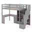 Lit mezzanine simple avec bureau-422621750