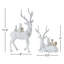 Ensemble de 2 cerfs en résine