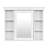 36"Single Bathroom Vanity with Ceramic Sink-1013421703