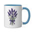 Lavender Bouquet Daisies Ceramic Mug, 11oz