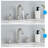 Bathroom faucet with 360 degree turn spout-115827446