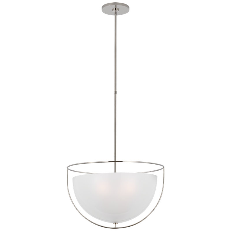 Odeon 3 - Light Pendant, Polished Nickel