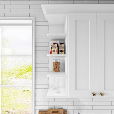 Wall Ending Shelf