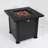 28Inch Square Fire Pit Table