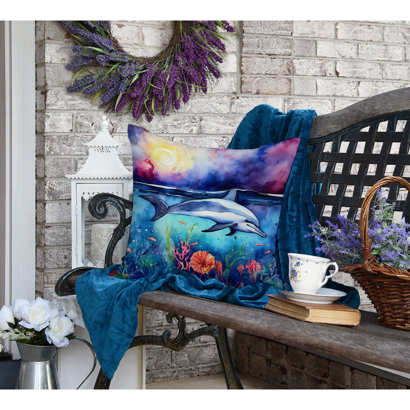 Coussin décoratif intérieur / extérieur Nautical, H 18 po x l 18 po