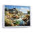 White Floater Framed