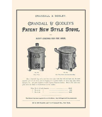 " Patent New Style Stove "