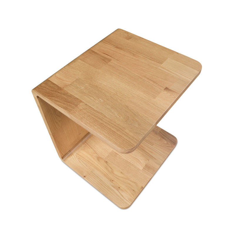 Carrie Side Table Walnut, Natural