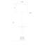 Scalamandre Maison Tray Table Floor Lamp