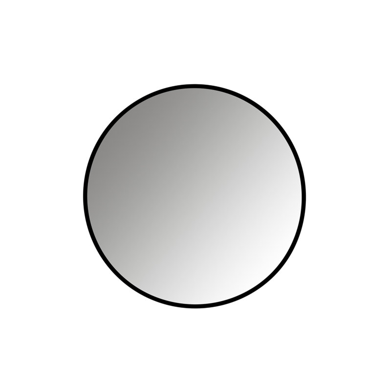 Marion Flat Wall Mirror, Gold, 28 x 28