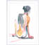 «Colorful Shadows I» par Jennifer Paxton Parker - peinture encadrée-724328173-763801167