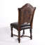 Chaise d'appoint en cuir Beazer-1029532353