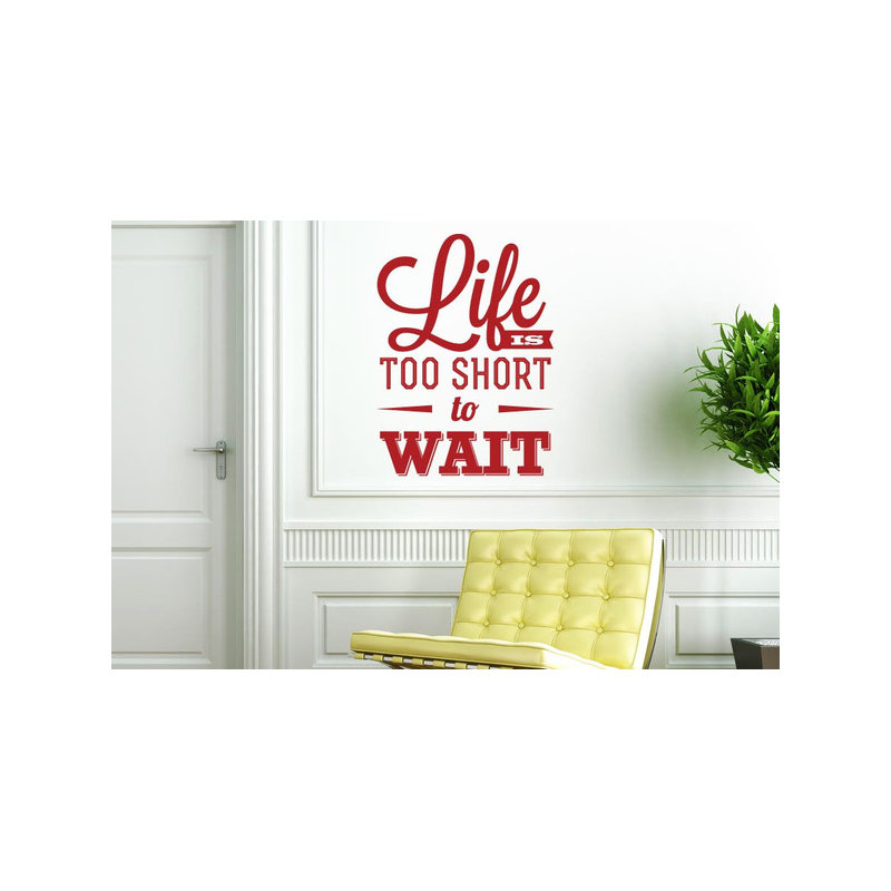Wall Decal, Medium, Dark Red