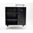 Nathale Rectangle Synthetic Laminate Reception Desk with Filing Cabinet-584505917