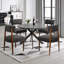 Chaise d'appoint rembourrée en bois massif-732404516-732404521-732404526