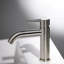 Steel Single Hole Bathroom Faucet