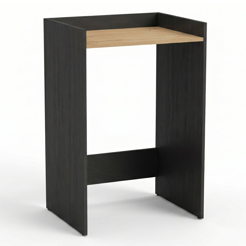 MDF/Chipboard Laundry Cart, Black