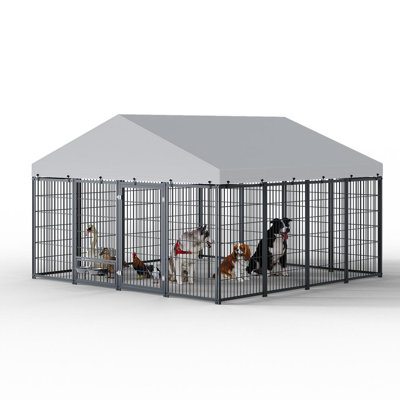 Outdoor Pet Pens (Black)