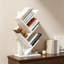 Bibliothèque moderne en forme d'arbre avec tablette ouverte pour salon, bureau, chambre, bibliothèque étroite en bois pour livres, films, CD, magazines et décoration