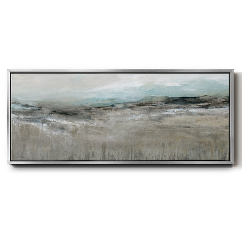 Contre-pieds lointains - Toile avec cadre