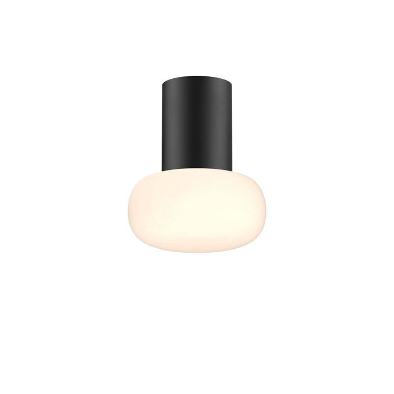 Plafonnier modulaire pilier 8 pouces, Black