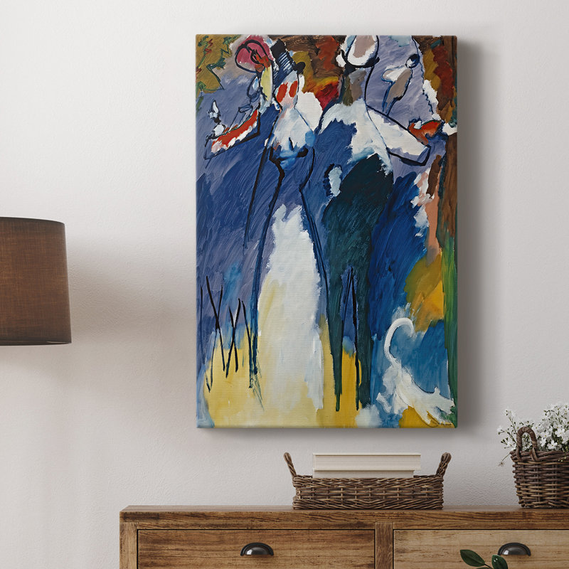 Impression VI (dimanche) -Galerie sur toile tendue par Wassily Kandinsky, 12 x 18