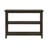 2-Shelf Wood Entryway Console Table, Deep Merlot