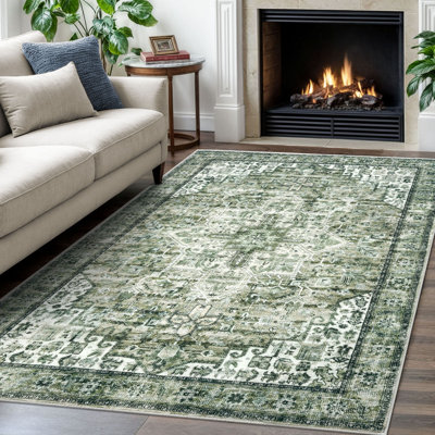 Tapis verts lavables antidérapants