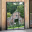 Keiryn Metal Flat Wall Mirror
