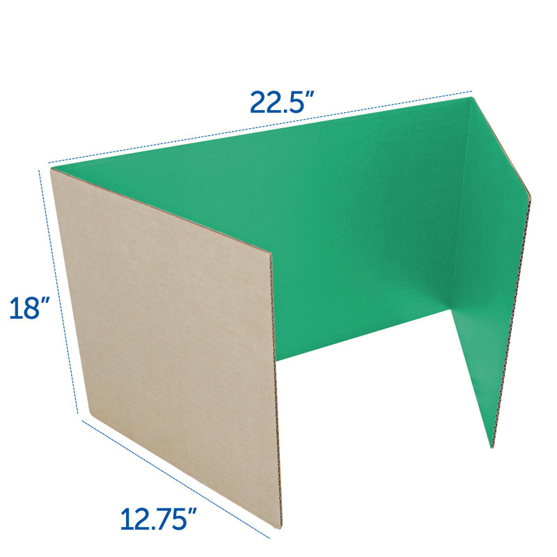 Carrelage en plastique, Vert, H 18 po x l 48 po x P 0,16 po