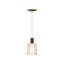 1 - Light Natural Chandelier Pendant