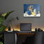 «Blue Pitcher» par - Impression sans cadre-562102681